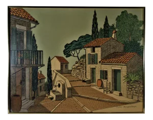 Denis Paul Noyer, Village de Provence, Circa 1970