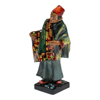 Royal Doulton "The Carpet Seller" Moroccan Decorative Porcelain Figurine For Sale