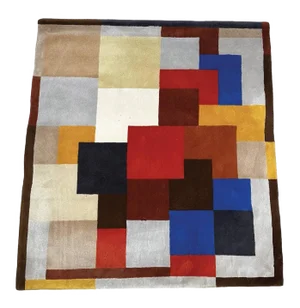 Labyrinth Rug after Sonia Delaunay from Artcurial, 1980