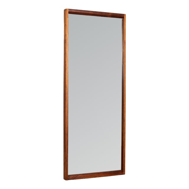 No. 145 Mirror in Rosewood by Kai Kristiansen for Aksel Kjersgaard, 1960s For Sale