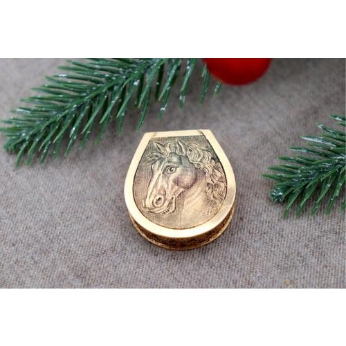 Metal Pill Box in 19.2k Gold For Sale - Image 7 of 7