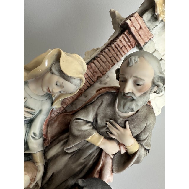 Vintage 1983 Giuseppe Armani Florence Collection Nativity Group Sculpture #619c For Sale In Panama City, FL - Image 6 of 11