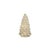 Modern LED Lighted Mercury Glass Holiday Tree Decor (Set of 4) For Sale - Image 3 of 7