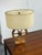 Late 20th Century Vintage Rustic Wagon-Wheel Table Lamp For Sale - Image 5 of 12