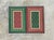 Mid 20th Century Vintage Red & Green Playing Cards For Sale - Image 5 of 8