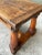 Vintage Belgian Solid Wood Trestle Table For Sale In West Palm - Image 6 of 12