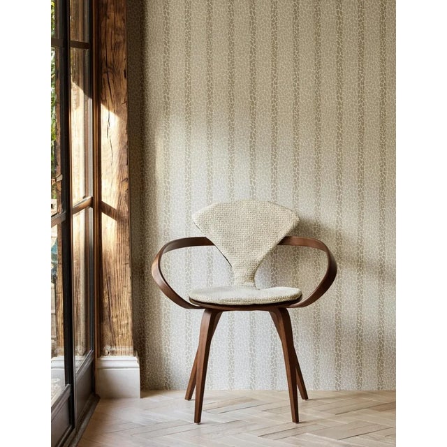 An embossed vinyl Lacuna Stripe is a wide width wallcovering that reveals a different take on a classic animal print with...