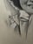 American 1940s Original Signed Graphite Illustration of Smiling Young Girl in Bonnet, 11 × 9 In. For Sale - Image 3 of 6