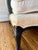 Mid 20th Century Vintage Black Lacquered Bergère For Sale - Image 5 of 6