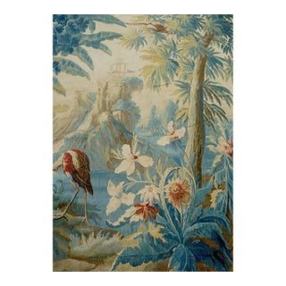 Antique Circa 1890 Flemish Tapestry 6'6 X 7'3 For Sale