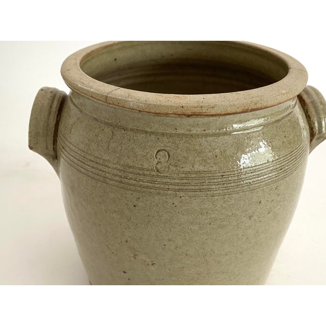 Ceramic Vintage French Confit Pot For Sale - Image 7 of 10