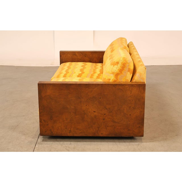 Milo Baughman For Thayer Coggin Mid Century Modern Two Seat Sofa Loveseat For Sale - Image 18 of 18