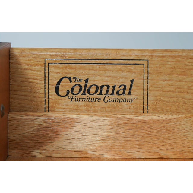 Colonial Mahogany 6 Drawer Lingerie High Chest For Sale - Image 15 of 15