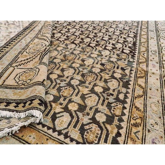 Galerie Shabab Collection Mid-20th Century Persian Malayer Gallery Carpet For Sale In New York - Image 6 of 7
