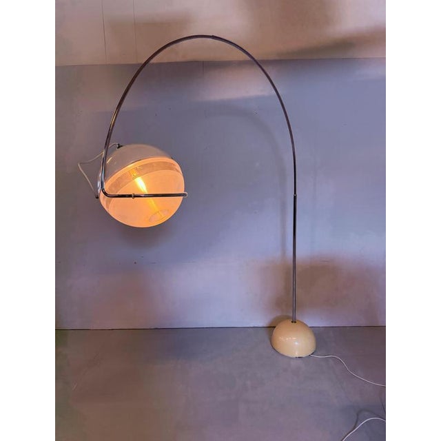 Focus Arc Lamp by Fabio Lenci for Guzzini, 1960s For Sale - Image 3 of 18