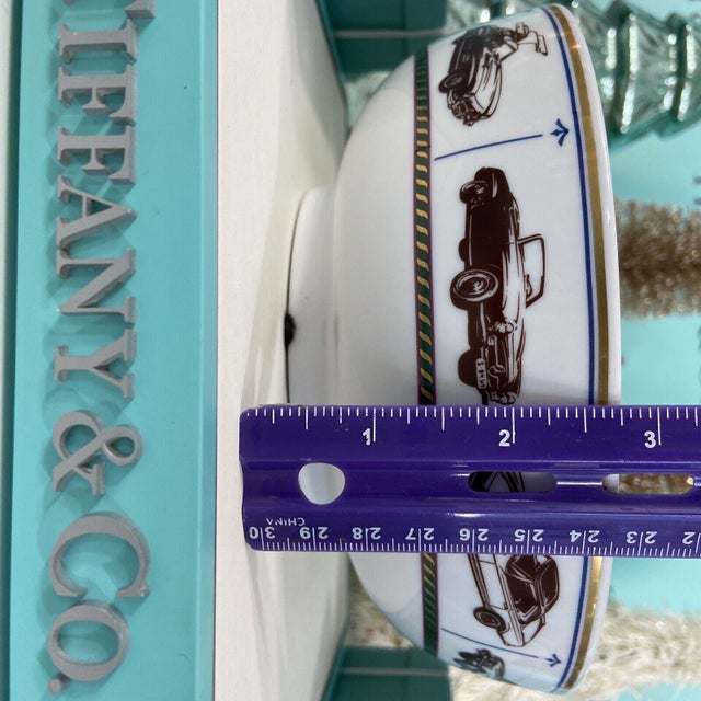 Tiffany Mercedes Benz Porcelain Bowl Commemorative - Made in Japan For Sale - Image 12 of 14