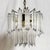 Plastic Art Deco Hanging Lucite Chandelier For Sale - Image 7 of 12