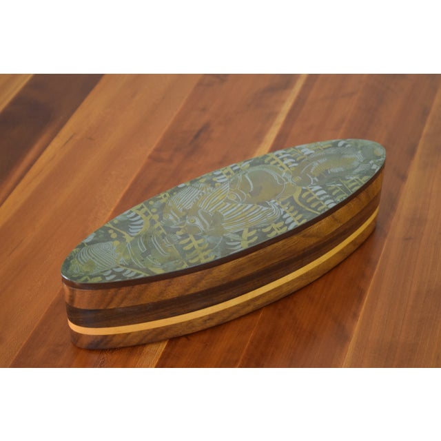 Circa 1965-1975 by Lee Barnes Peck and his wife Naomi Peck. Both were highly trained and skilled craftsmen of the...