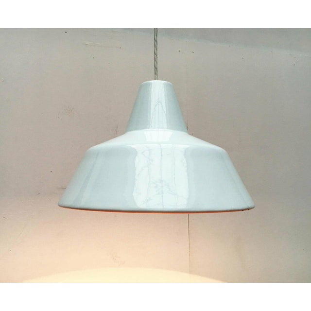 Metal Mid-Century Modern Danish Emaille Amatur Pendant Lamp from Louis Poulsen, 1960s For Sale - Image 7 of 18