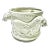 1977 Fitz & Floyd Ceramic Lion Head Cachepot Planter / Jardiniere For Sale