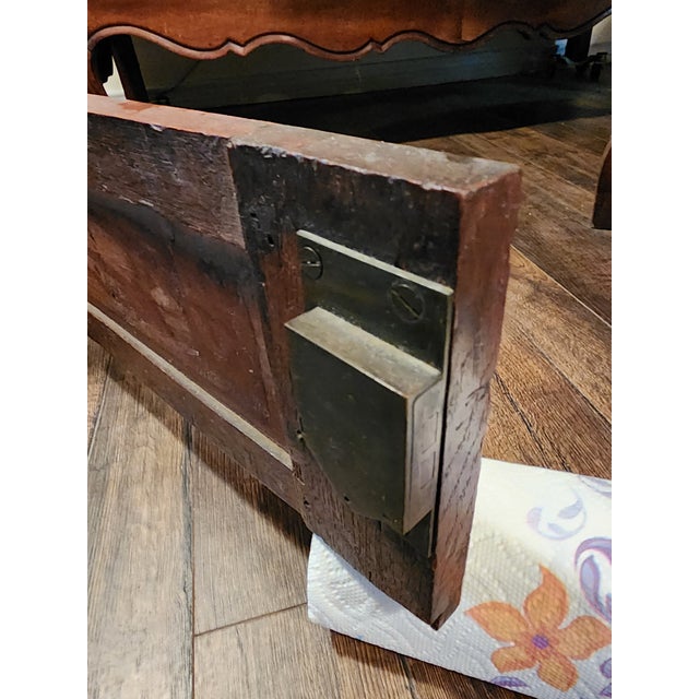 English Antique English Oak Lavery Cupboards For Sale - Image 3 of 12