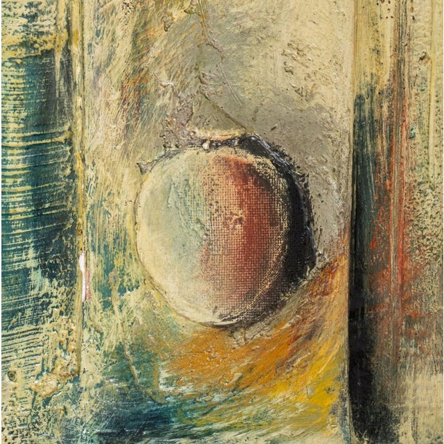 Contemporary Large Found Object Abstract Mixed Media Panel For Sale - Image 3 of 10