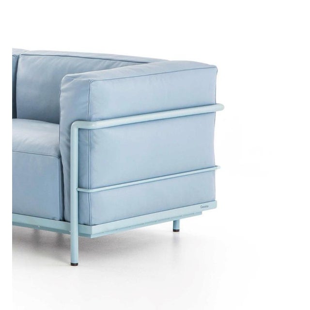Blue 3 Gran Confort Sofa by Le Corbusier for Cassina For Sale - Image 8 of 9