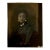 Nineteenth-Century Hand-Painted Tintype Portrait of a Gentlewoman of African Descent For Sale