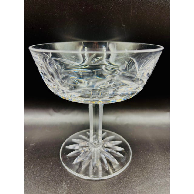 Waterford Mid 20th Century Waterford Crystal Ashling Champagne/Tall Sherbet - Set of 3 For Sale - Image 4 of 11