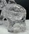 1950s 1950s Detailed Crystal Glass Lidded Elephant Figurine Box For Sale - Image 5 of 12
