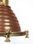 Mid 20th Century Mid 20th Century Wiska Nautical Copper & Brass Beehive Wiska Spotlight Pendant Light For Sale - Image 5 of 13