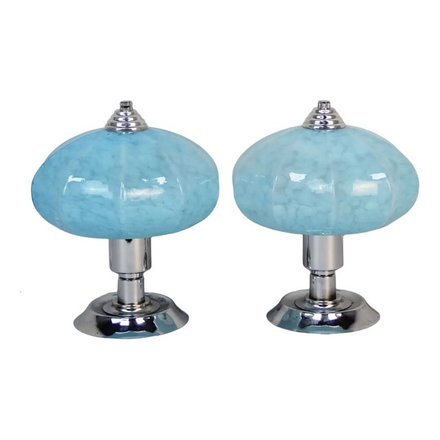 Art Deco Lamps, Set of 2 For Sale