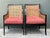 Vintage Carved Bamboo Cane Lounge Chairs - A Pair For Sale - Image 9 of 12