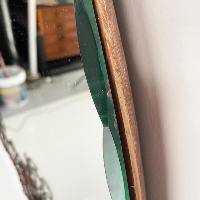 Mid-Century Modern Italian Wall Mirror, 1960s For Sale - Image 10 of 17
