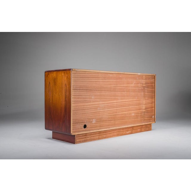 Dyrlund Danish Rosewood Tambour Sideboard from Dyrlund, 1960s For Sale - Image 4 of 18