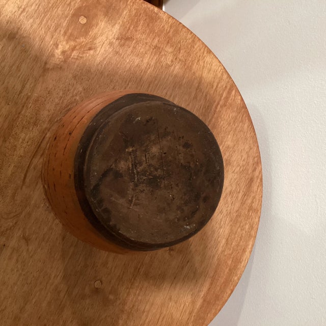 Antique French Terracotta Glazed Floral Decor Pitcher 19th Century For Sale In Chicago - Image 6 of 13