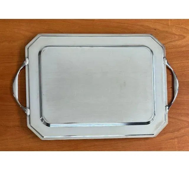 Mid-Century Silver by Boardman, Modernist Coffee Service With Tray, Six Piece Set For Sale - Image 16 of 18