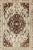 Vintage Tabriz Rug With Intricate Floral Medallion in Brown and Ivory 4'8 X 7'2 For Sale - Image 4 of 7