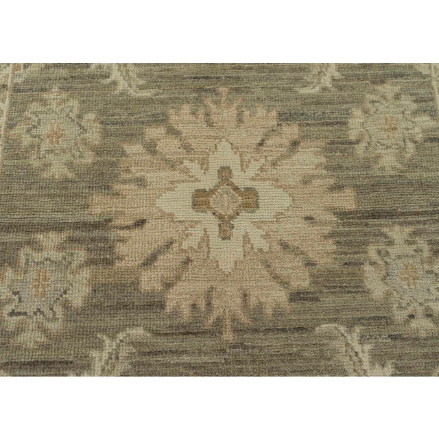 Oushak Rug 3'2" x 5' #21337 For Sale - Image 4 of 8