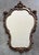 Baroque Mid-Century Modern Italian Hand-Carved Walnut and Giltwood Wall Mirror, 1950s For Sale - Image 3 of 14