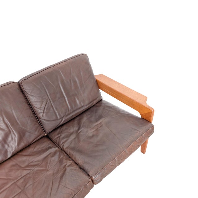Mid-Century Sofa by Arne Wahl Iversen for Komfort For Sale - Image 6 of 11