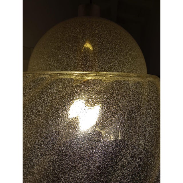 Murano Glass Chandelier in Amber Color from Mazzega, 1970s For Sale - Image 8 of 17