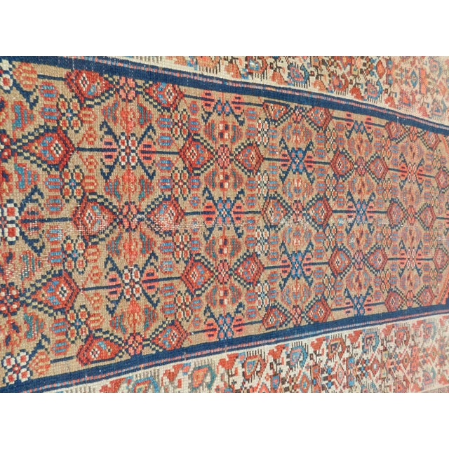 1900 - 1909 1900s Antique Persain Malayer Rug - 5'x 6'5" For Sale - Image 5 of 11