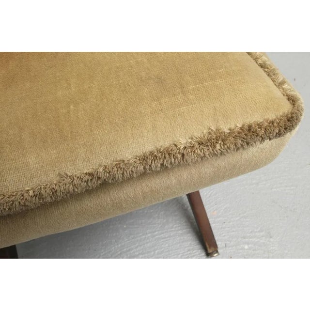 Scissors Armchairs in Velor, 1950s For Sale - Image 4 of 12