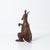 Animal Skin Leather Magazine Holder by Dimitri Omersa for Abercrombie & Fitch, 1960s For Sale - Image 7 of 18