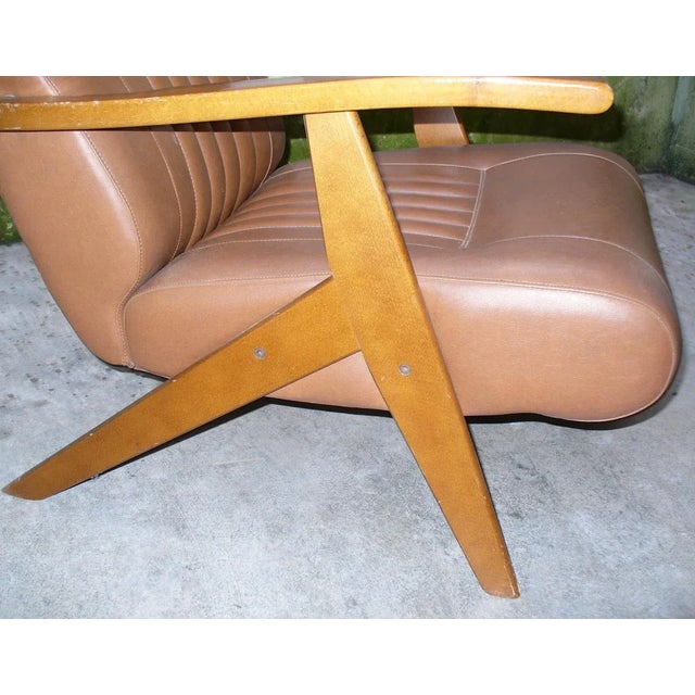 Reclining Armchairs, Italy, 1960s, Set of 2 For Sale - Image 6 of 7