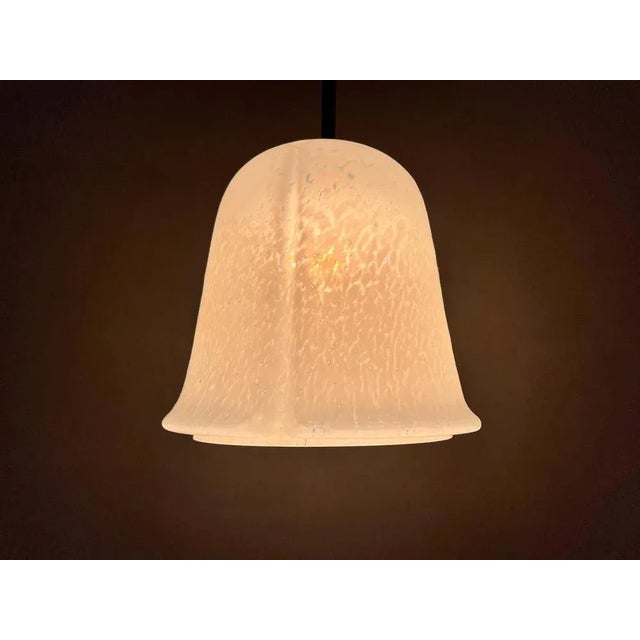 Mid-Century Modern Glass Pendant Lamp from Glashütte Limburg, 1960s For Sale - Image 6 of 8