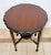 Victorian Antique Mahogany Round Parlour Lamp Table Two Tier Large Plant Stand For Sale - Image 3 of 8