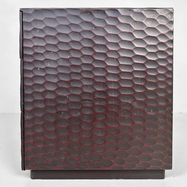 Wood Vintage Japanese Cabinet, 1980s For Sale - Image 7 of 13