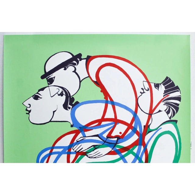 Date: 1988 Size: 24.5 x 33.5 inches Artist: Bjorn Wiinblad About the Artist: Bjørn Wiinblad (20 September 1918 – 8 June...